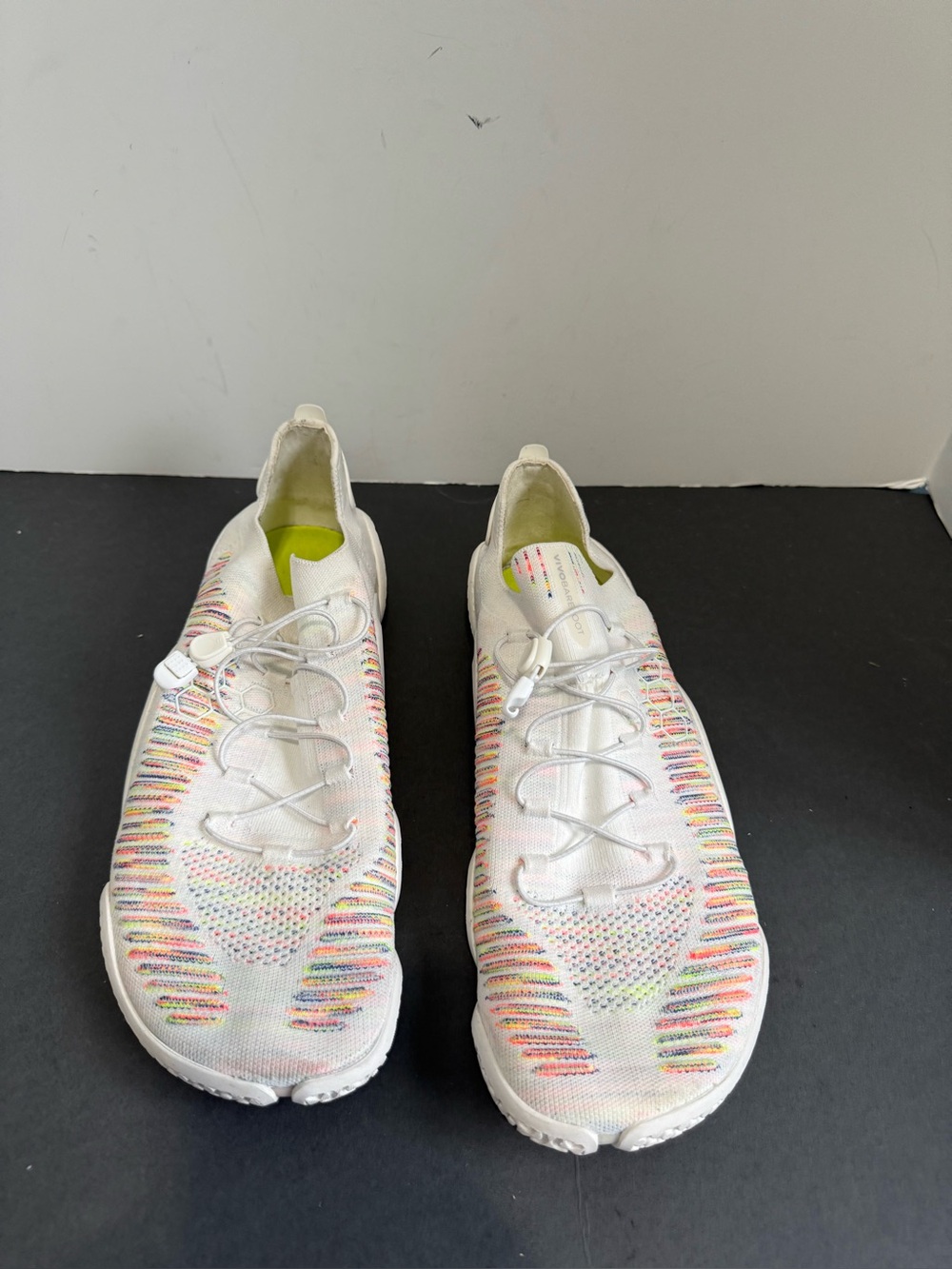 NWOT Vivobarefoot Motus Flex Training Shoes Men’s White Knit EU 43 - Picture 2 of 13